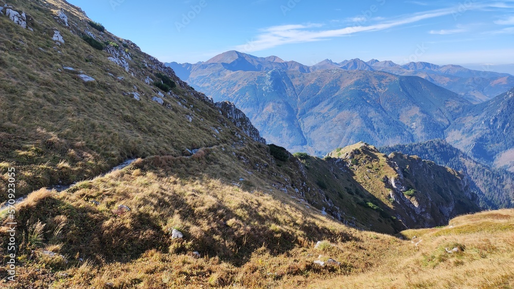 landscape in the mountains
