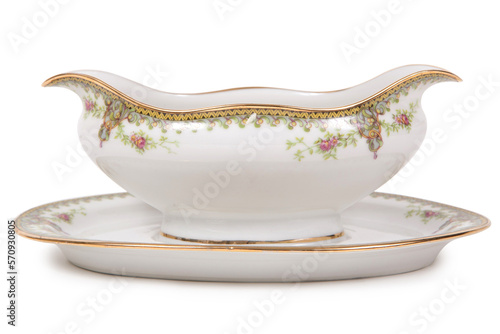 Antique porcelain tureen photo