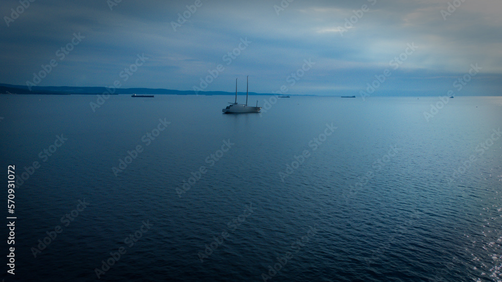 Sailing superyacht Yacht A in Trieste Sailing superyacht Yacht A in Trieste