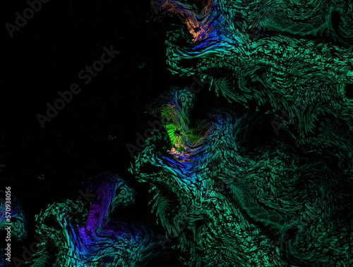 Imaginatory fractal abstract background Image