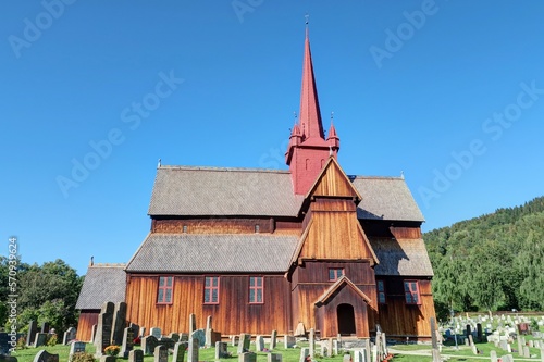 église en bois debout de Norvège