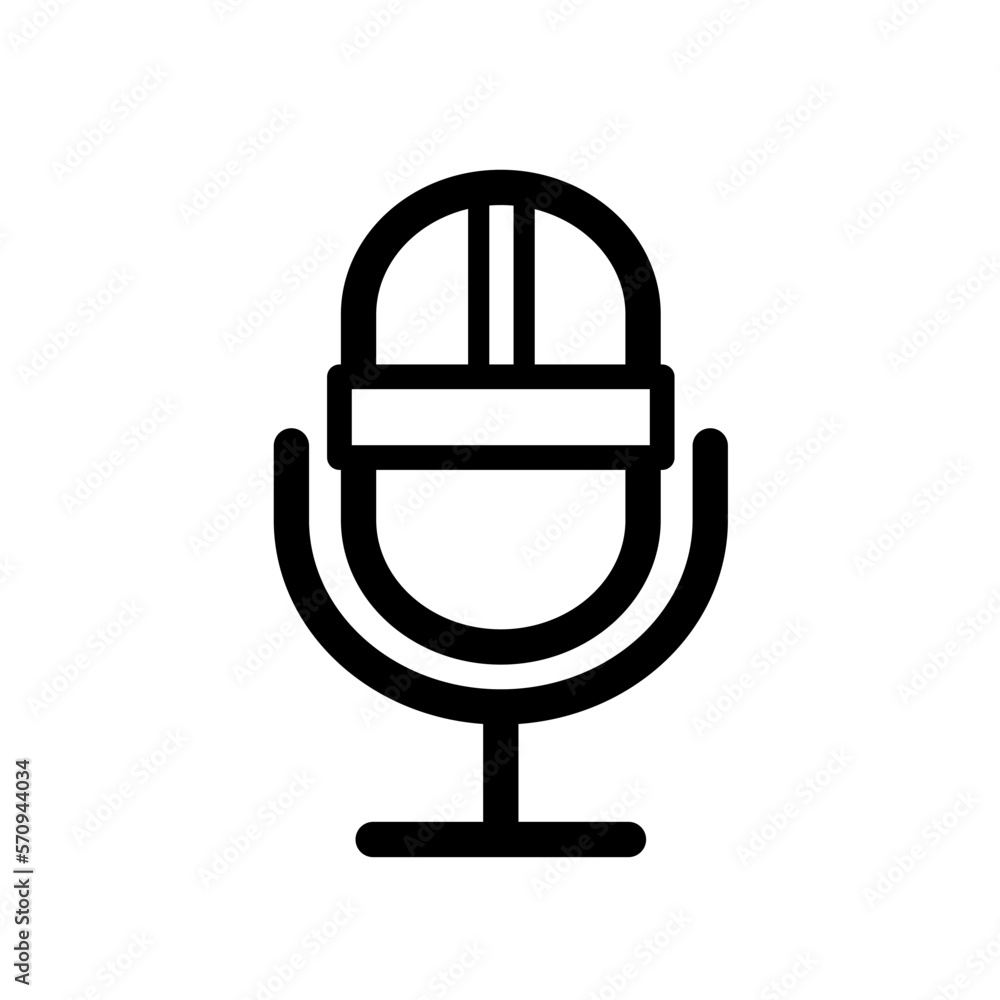 microphone - vector icon microphone - vector icon