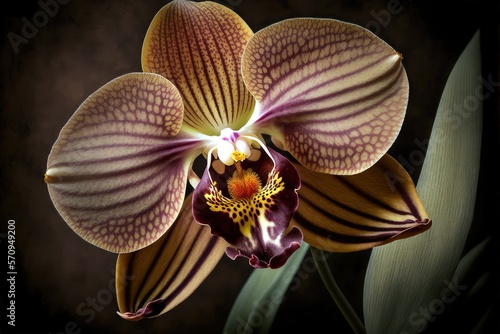 Orchid flower, Generative AI