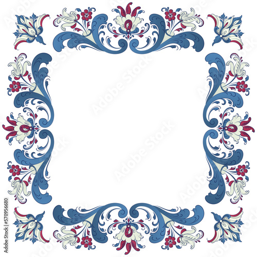 Rosemaling frame 1