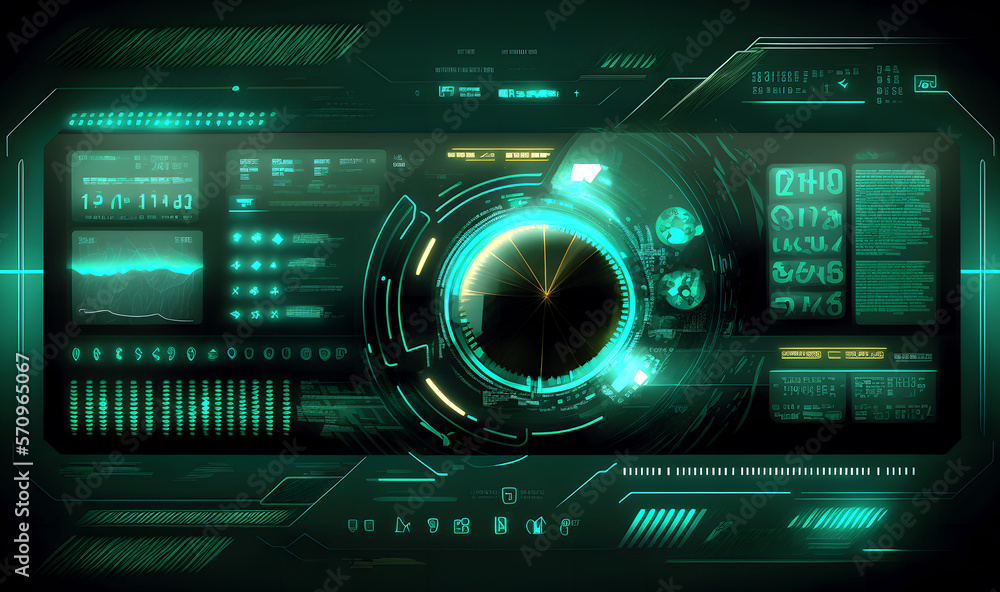 Dynamic digital screen displaying high-speed technological graphics Dynamic digital screen displaying high-speed technological graphics