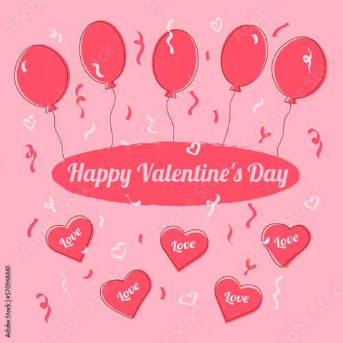 Happy Valentine's Day Greeting Card