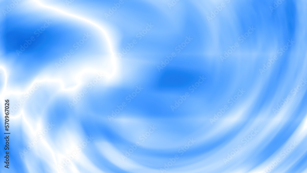 White outline in blue gradient background
