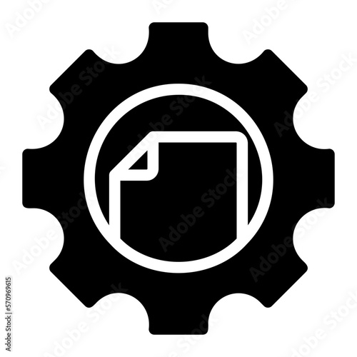 document glyph icon