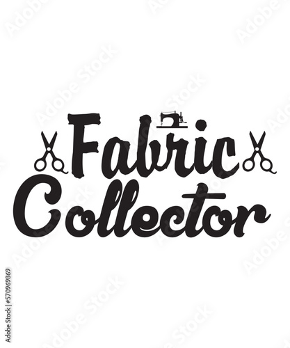 Fabric Collector SVG Cut File