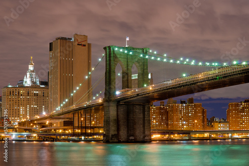 city bridge and lower city skyline