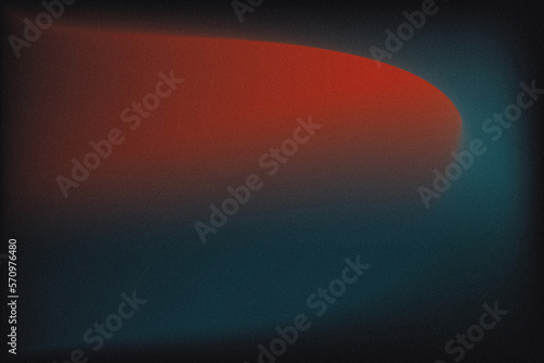 Abstract red vintage gradient background with grain texture