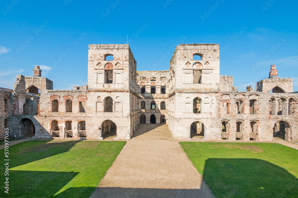 Ruins of Krzyztopor Castle in Poland (near Kielce)