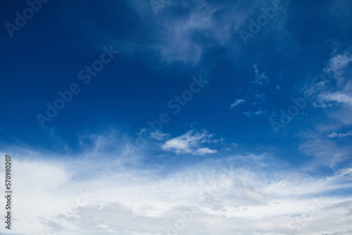 Photography Nature deep blue sky background, texture for Design