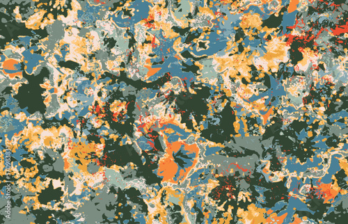 fabric dyed abstract floral watercolor style repeat pattern design. seamless pattern for fabric and decoration