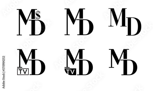 M and D Finance Logo Idea