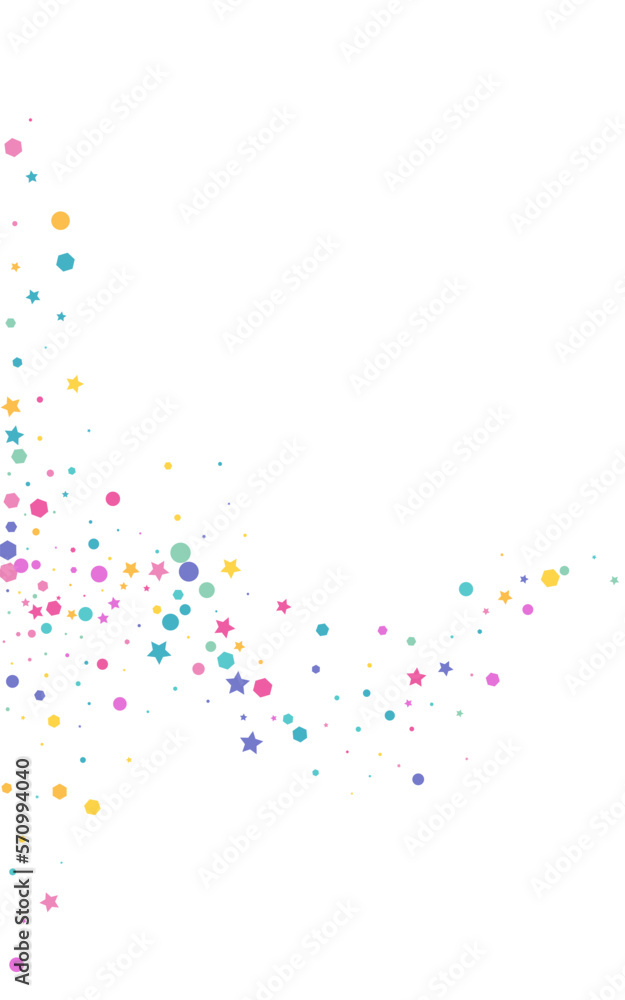Celebrate Confetti Decoration Vector White Celebrate Confetti Decoration Vector White