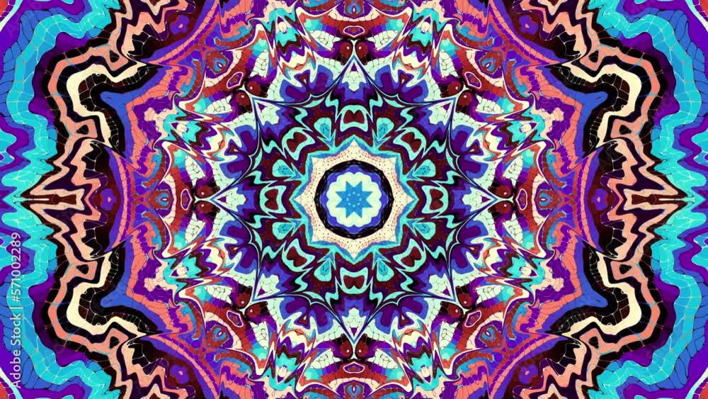 Abstract mandala loop 4k background. Retro Mandala symbol Abstract mandala loop 4k background. Retro Mandala symbol