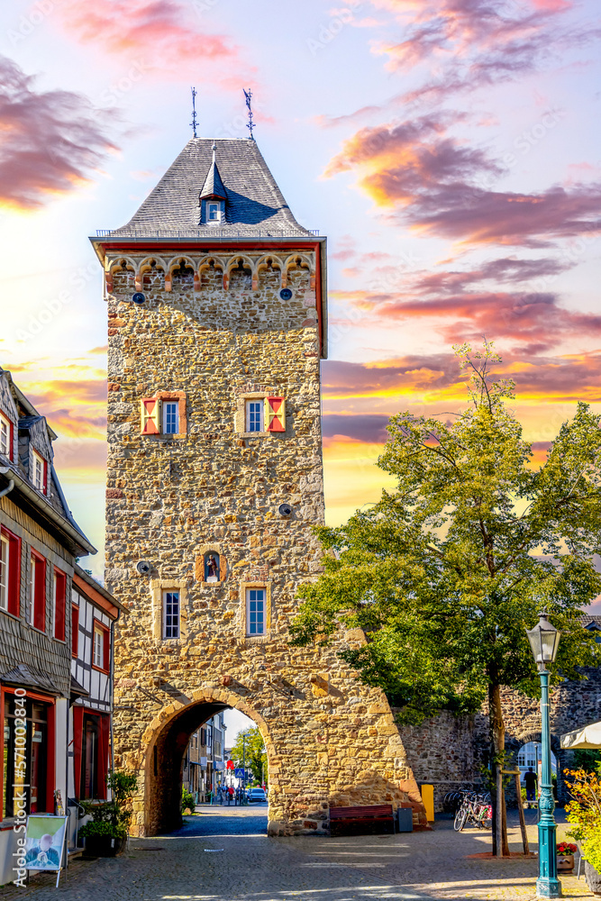 Obraz premium Turm, Bad Muenstereifel, Deutschland 
