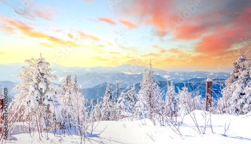 Winterlandschaft, Sauerland, Deutschland 