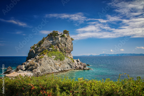 Greckie wyspy, Skopelos, krajobraz 