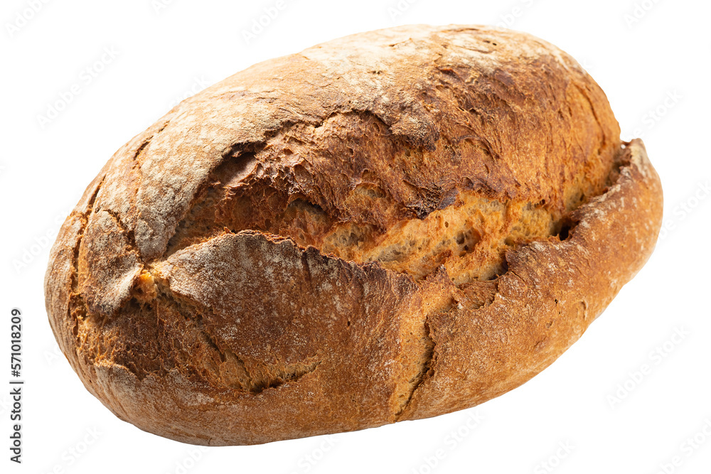 PNG, Round bread made from dark flour.