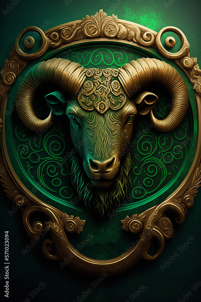 Zodiac taurus sign, generative ai Zodiac taurus sign, generative ai