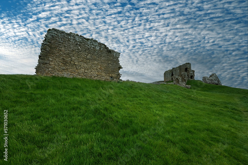 Ancient Ruins of Duffus Castle in Moray photo