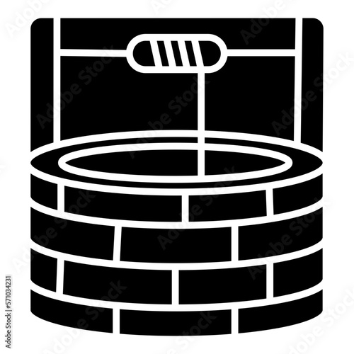 Water well icon
