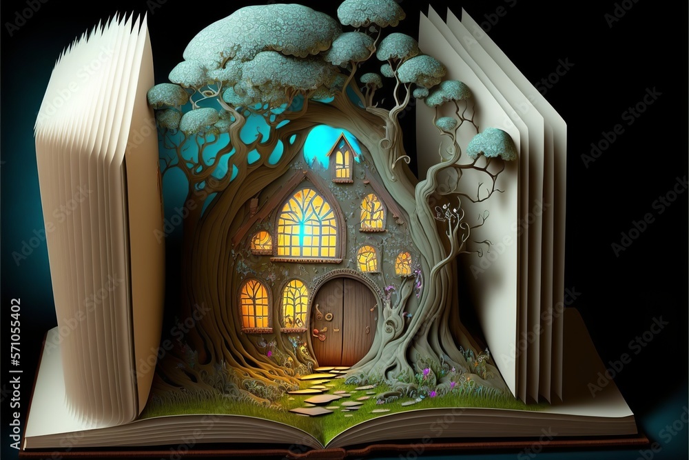 Fotografie while reading the book, the fantasy comes alive and develops the imagination