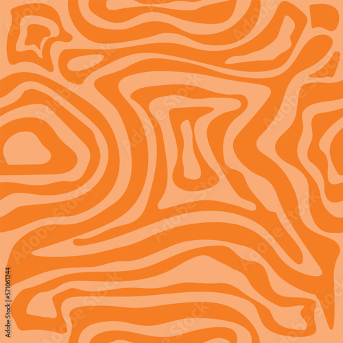 Seamless geometric abstract psychedelic groovy vector seamless pattern.