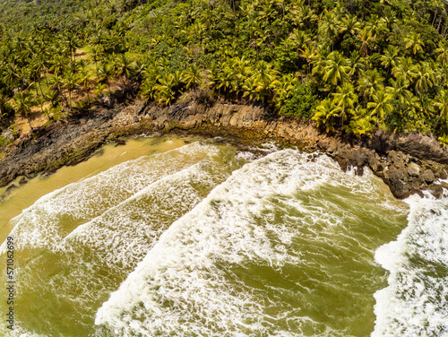 Aerial view of Havaizinho beach photo