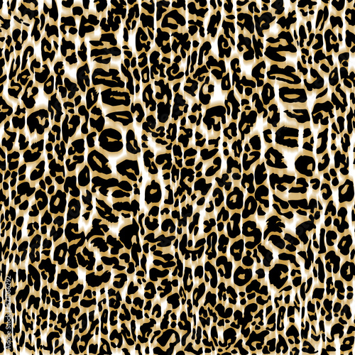 Illustration leopard pattern  leopard skin.