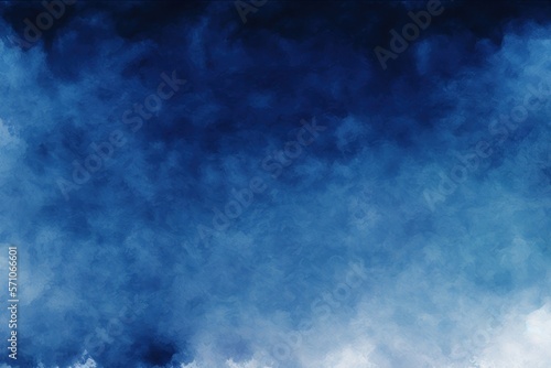 Ai generate modern pastel blue water colour background.Ai generate .