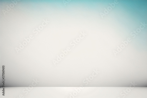 Wallpaper Mural empty white and blue room with wall Torontodigital.ca