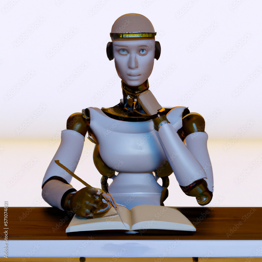 Naklejka premium A.I.