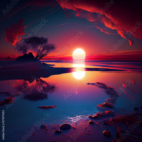 beautifull sunrise landscape ©  Is there a delight?