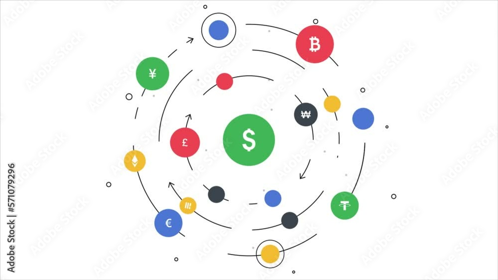 Money and currency video concept Money and currency video concept