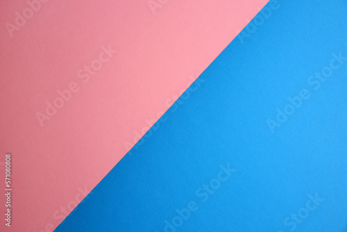 Colorful sheets of paper as background, top view