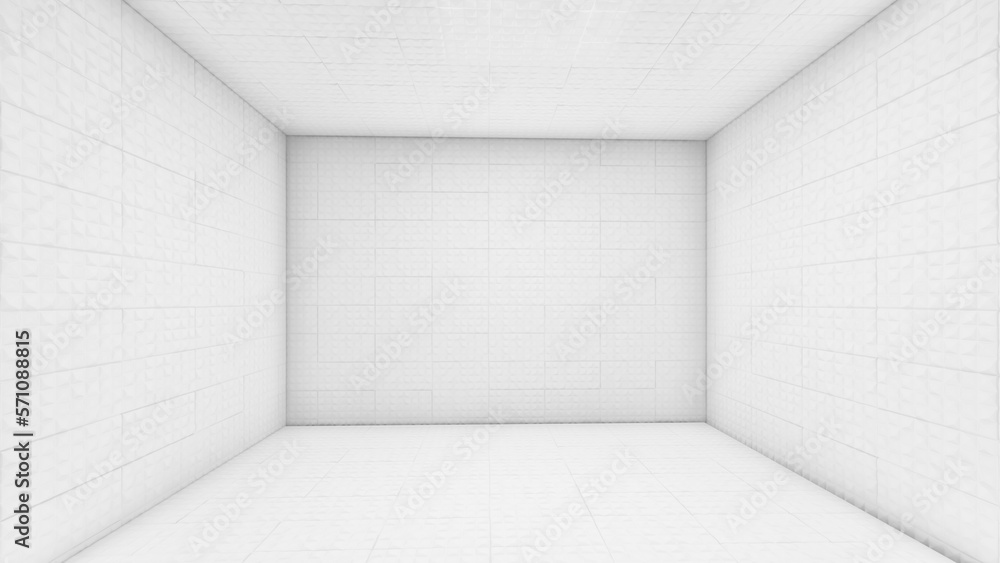 empty white room