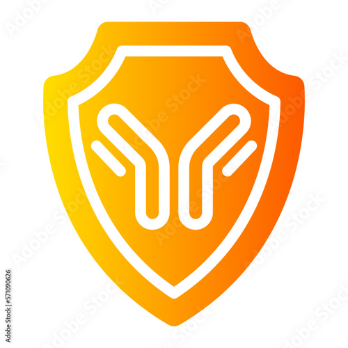 antibody gradient icon