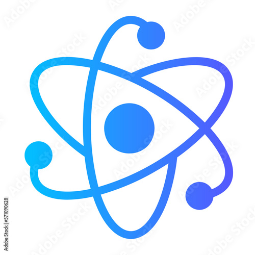atom gradient icon