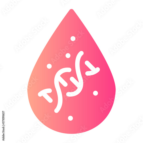 blood gradient icon
