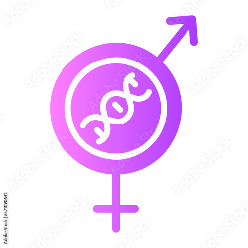 gender gradient icon