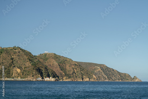 View of the coast of Skikda, North Algeria © skazar