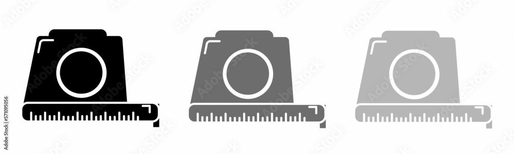 Meter. Meter illustration on a white background. Stock vector illustration. Meter. Meter illustration on a white background. Stock vector illustration.