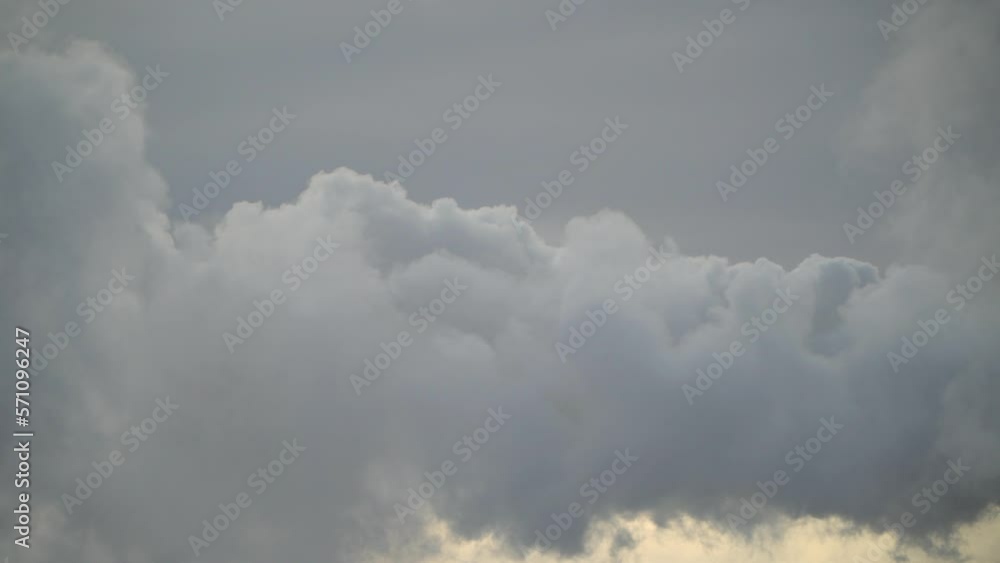 Rising large clouds of steam swirling against the sky in slow motion Rising large clouds of steam swirling against the sky in slow motion