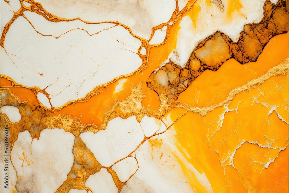 Naklejka premium abstract marble floor with Generative AI