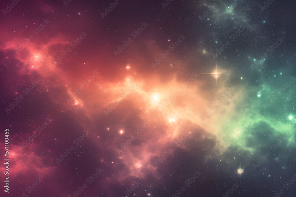 Fototapeta premium Space galaxy abstract background