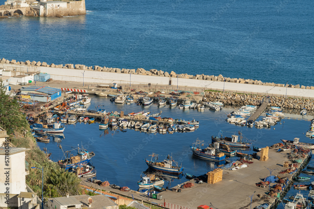 Skikda-Algeria- Harbor view
