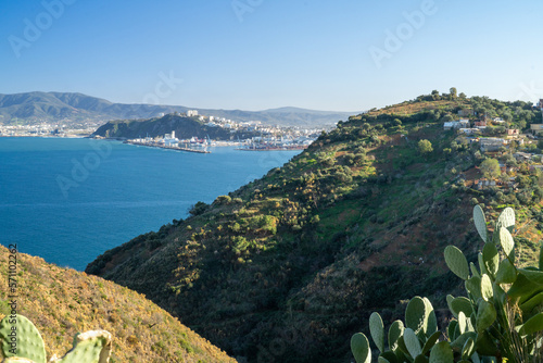 View of the coast of Skikda, North Algeria photo